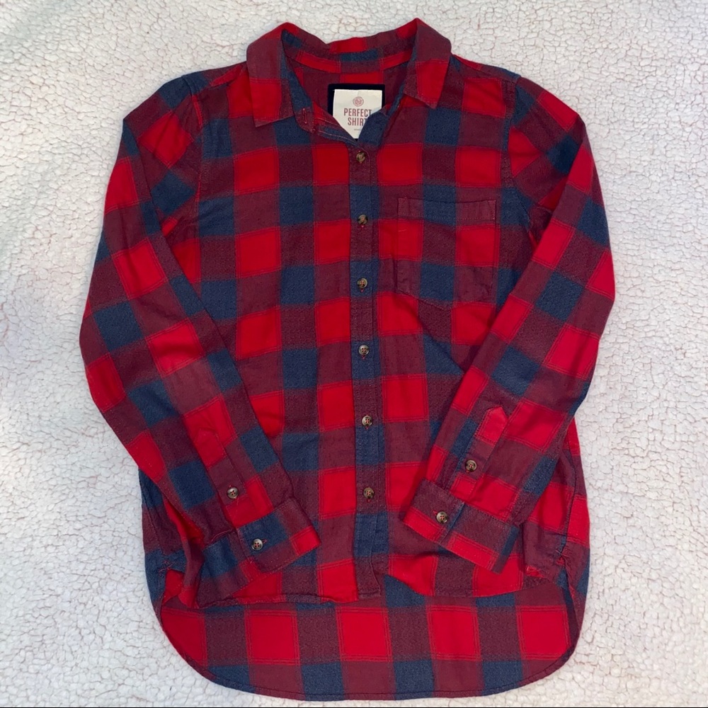 SO The Perfect Shirt Relaxed Flannel